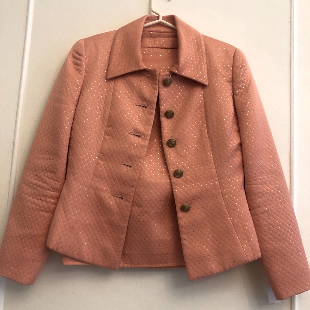 Carolina Herrera Silk suit - Picture 1 of 5